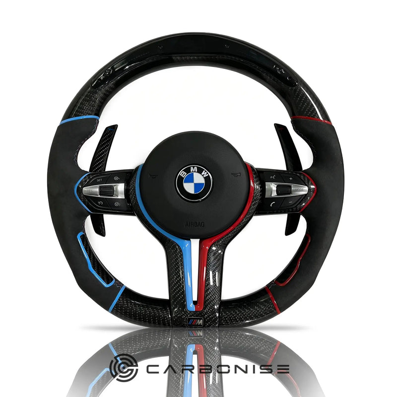 BMW Steering Wheel (Carbon Fiber+Alcantara) @35 by CARBONISE