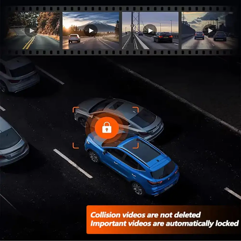 360° Dash Cam with WiFi & 24H Parking Mode (available in different storage capacity) by Habicare