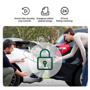 360° Dash Cam with WiFi & 24H Parking Mode (available in different storage capacity) by Habicare