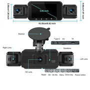 360° Dash Cam with WiFi & 24H Parking Mode (available in different storage capacity) by Habicare