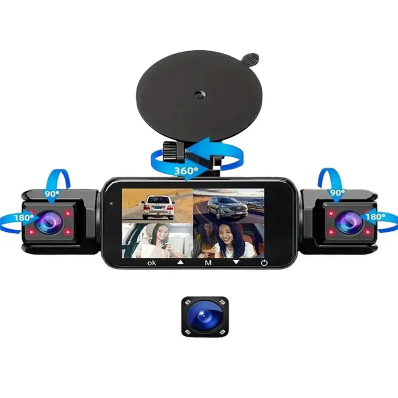 360° Dash Cam with WiFi & 24H Parking Mode (available in different storage capacity) by Habicare