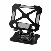 Multifunctional 360 Degree Rotation Adjustable Metal Stand for Tablet, PC & Desktop by techplus