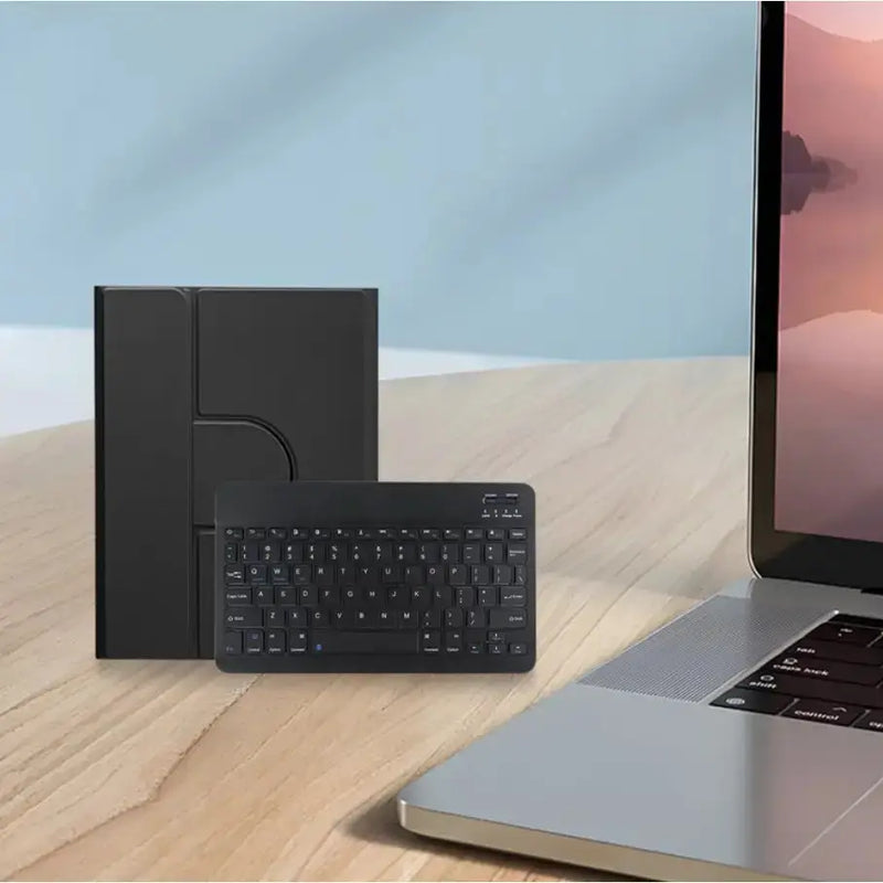 techplus 360° Rotating iPad 10th Generation 10.9" 2022 Keyboard Case with Wireless Bluetooth Keyboard 360 Degree Rotating iPad 10th Gen 10.9 Keyboard Case