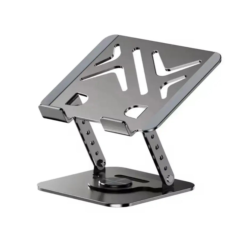 techplus 360° Rotating Laptop Stand | Adjustable Metal Desk Holder for Laptop & Tablet up to 17 Inch 360° Rotating Laptop Stand | Adjustable Metal Desk Holder for Laptop & Tablet up to 17 Inch