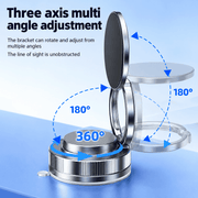 techplus 360° Rotating Magnetic Phone Holder – Foldable Vacuum Suction Mount Default Title 360° Rotating Magnetic Phone Holder – Foldable Vacuum Suction Mount Default Title