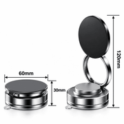 techplus 360° Rotating Magnetic Phone Holder – Foldable Vacuum Suction Mount Default Title 360° Rotating Magnetic Phone Holder – Foldable Vacuum Suction Mount Default Title