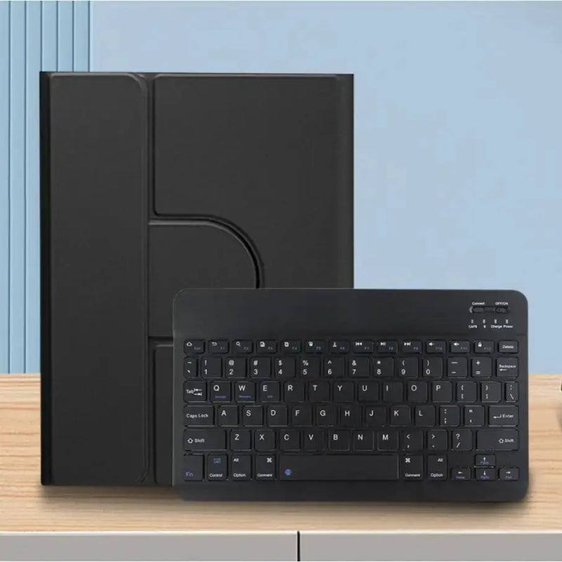 techplus 360° Rotating Samsung Galaxy Tab S9 FE Keyboard Case with Wireless Bluetooth Keyboard 360 Rotating Keyboard Case for Samsung Galaxy Tab S9 FE