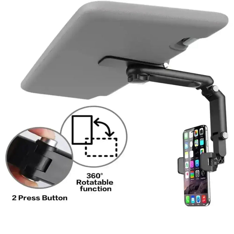 360° Rotating Sun Visor Phone Holder for RV's & Caravans by Habicare