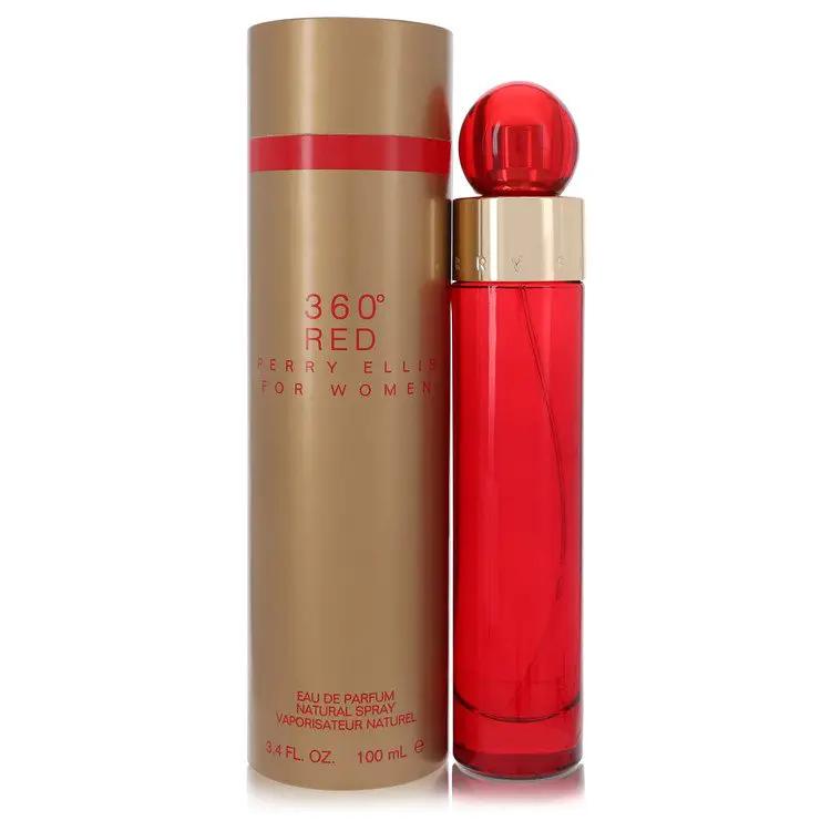 Perry Ellis 360 Red Eau De Parfum Spray by Perry Ellis 100 ml by Brands HD