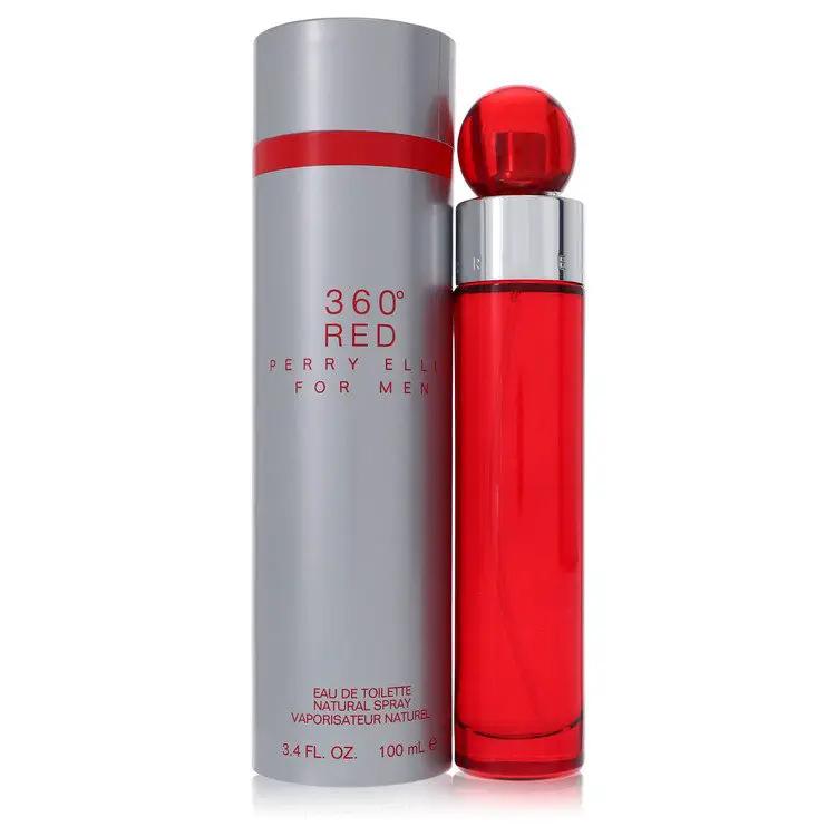 Perry Ellis 360 Red Eau De Toilette Spray by Perry Ellis 100 ml by Brands HD