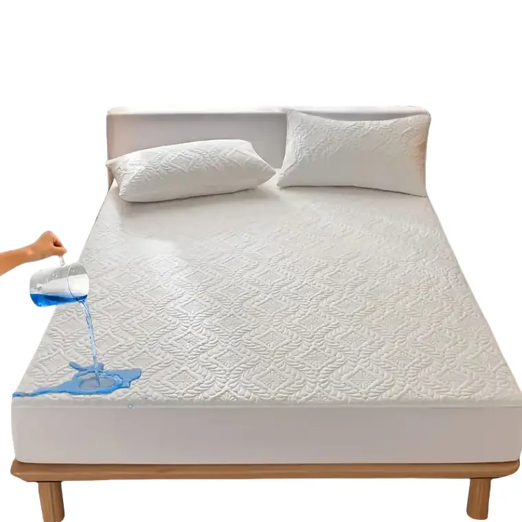 Waterproof Mattress Protector 1.98x2.03m by salelink.co.nz