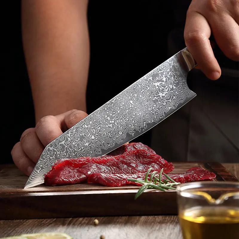 Damascus Steel Kitchen Western-style Knife Picture Color by China Dropship