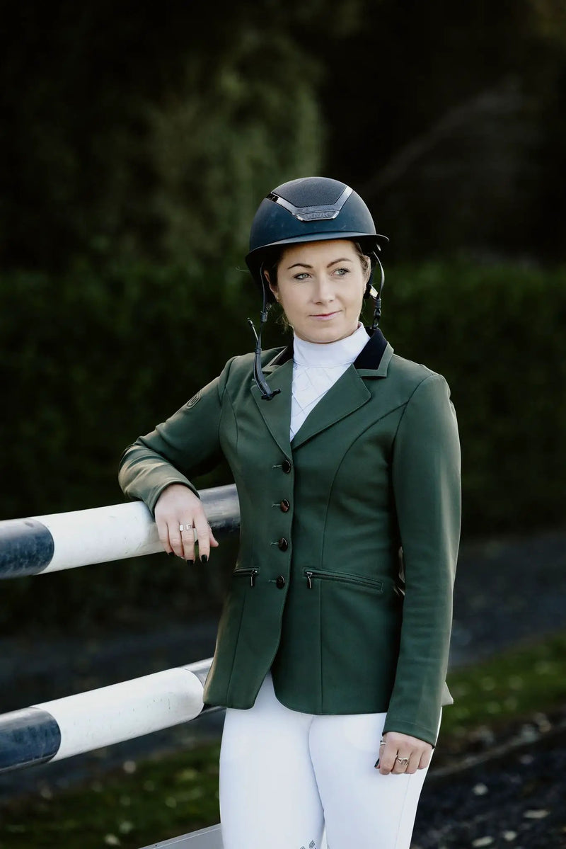 Performance Legacy Show Jacket Hunter Green by The Brave Pants Company