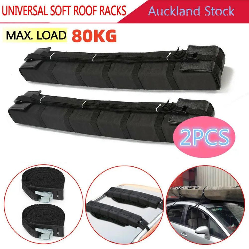 2Pcs Car Roof Soft Racks by salelink.co.nz