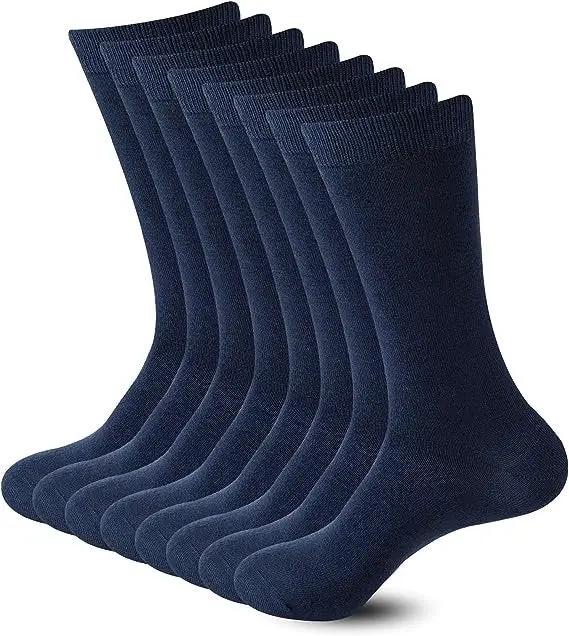 Business Socks Crew Socks Navy (12 Pairs) Men's Dress Socks - SIZE7-10 by dealonline.co.nz