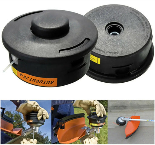 Auto Cut 25-2 Nylon Line Whipper Snipper Bump Trimmer Head For STIHL FS44 FS55 by salelink.co.nz