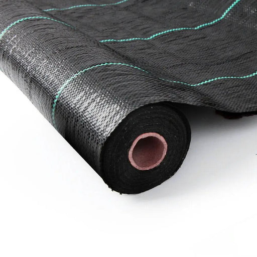 Weedmat - 2M x 50M Weed Control Mat Woven Gardening Plant Landscape by salelink.co.nz