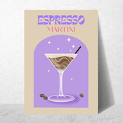 Espresso Martini by Blank Wall Print Shop