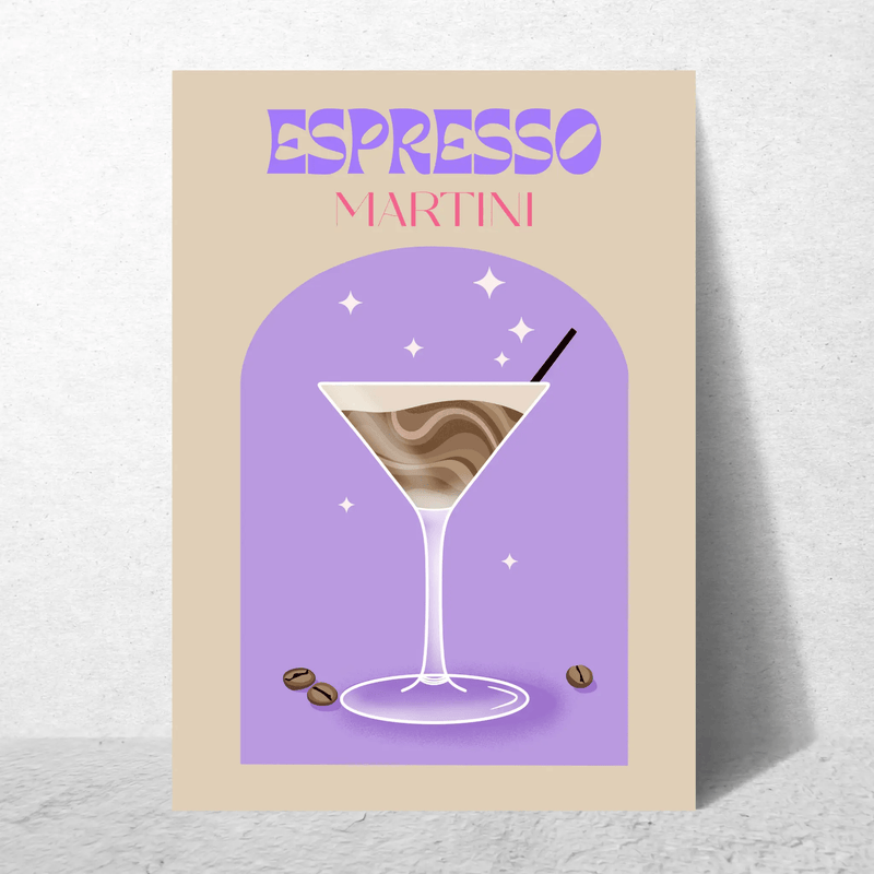 Espresso Martini by Blank Wall Print Shop