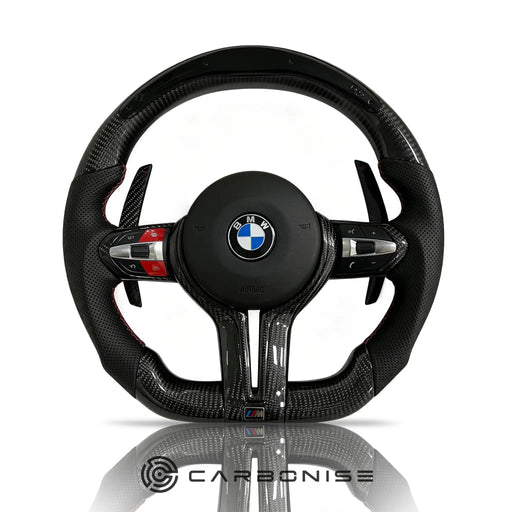 BMW Steering Wheel (Carbon Fiber+Perforated Leather) @36 by CARBONISE