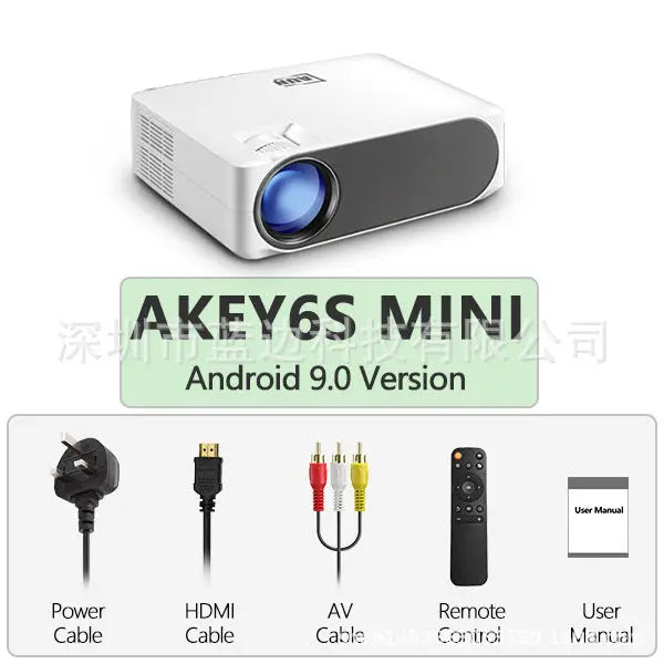 Action Outdoors Limited AUN Smart Digital Projector with 1080P and 4K Support AUN Smart Digital Projector with 1080P and 4K Support