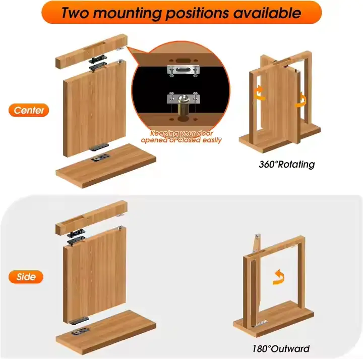 Hidden Door Hinge Heavy Duty Door Hinge Pivot Hinge by salelink.co.nz