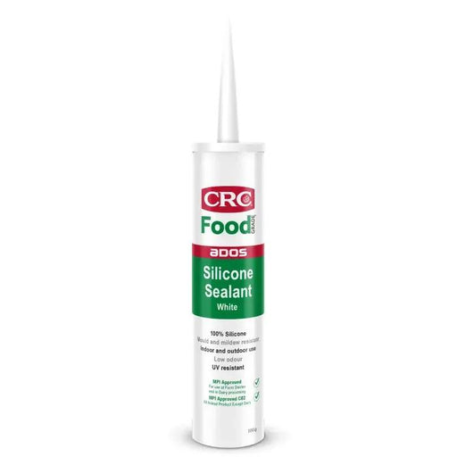 CRC ADOS Food Grade Silicone Sealant White 300g