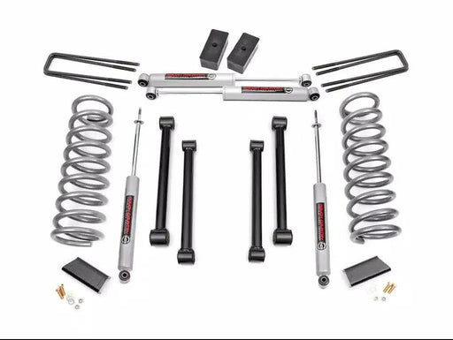 Rough Country 3" 3 Inch Lift Kit Dodge 1500 2WD 2000-2001 Liftkit by Magwarehouse.com