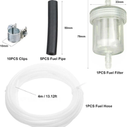 Car Air Parking Heater Tube Replacement Fuel Pipe Line Hose Clip Oil Fuel Filter by salelink.co.nz
