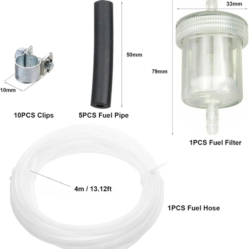 Car Air Parking Heater Tube Replacement Fuel Pipe Line Hose Clip Oil Fuel Filter by salelink.co.nz