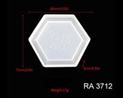 Coaster Moulds for DIY Craft and Resin Art - 05 by Resin Art NZ