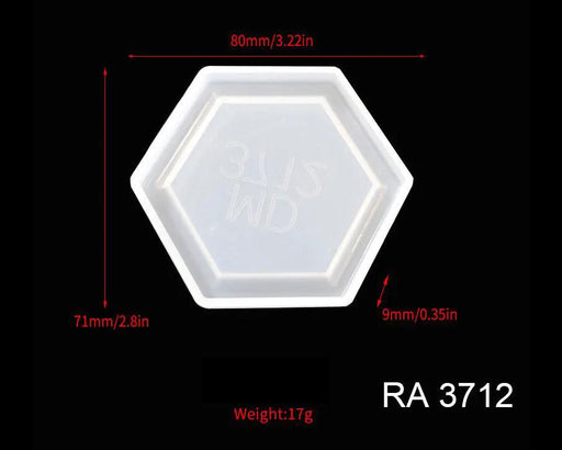Coaster Moulds for DIY Craft and Resin Art - 05 by Resin Art NZ