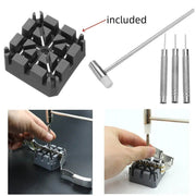 506pcs Watch Repair Tool Kit Back Case Opener Remover Spring Pin Bars Watchmaker by salelink.co.nz