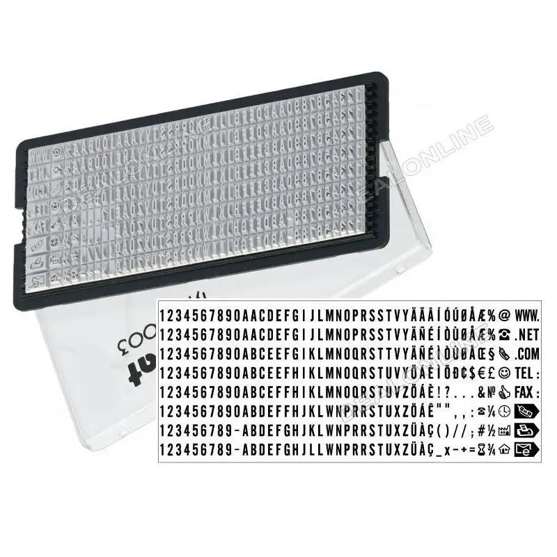 Alphabet, Number & Symbol Set for DIY Stamp by dealonline.co.nz