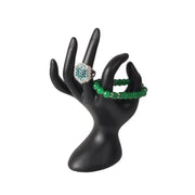 Female Mannequin Hand Arm Women Display Base Gloves Jewelry Model Black -PLASTIC by dealonline.co.nz