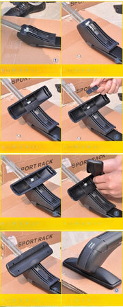 Universal Car Roof Rack Cross Bars by salelink.co.nz