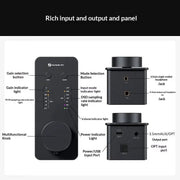 Desktop Headphone Amplifier DAC Audiophile DSD Audio Decoder by Action Outdoors Limited