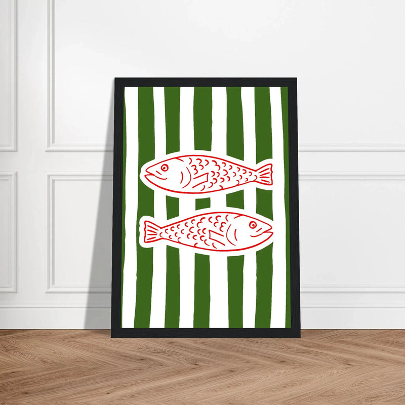 The Fishes by Blank Wall Print Shop