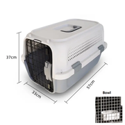 PP 30 Airline Approved Pet Carrier AIR NZ TRAVEL CAGE 58cm With Bowl by dealonline.co.nz