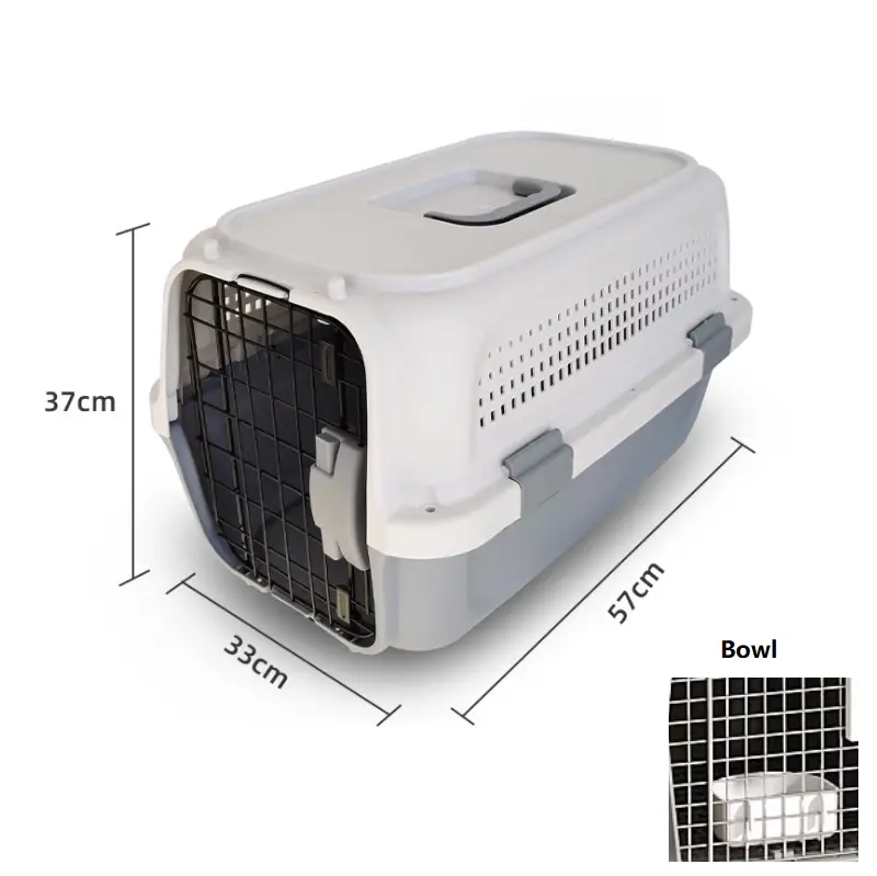 PP 30 Airline Approved Pet Carrier AIR NZ TRAVEL CAGE 58cm With Bowl by dealonline.co.nz