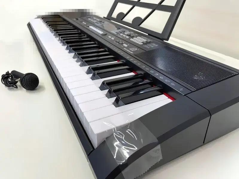 61 Keys Electronic KEYBOARD Piano with Microphone Piano by dealonline.co.nz
