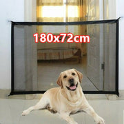 180x72cm Pet Gate Mesh Safe Fence Guard Stair Dog Net by salelink.co.nz
