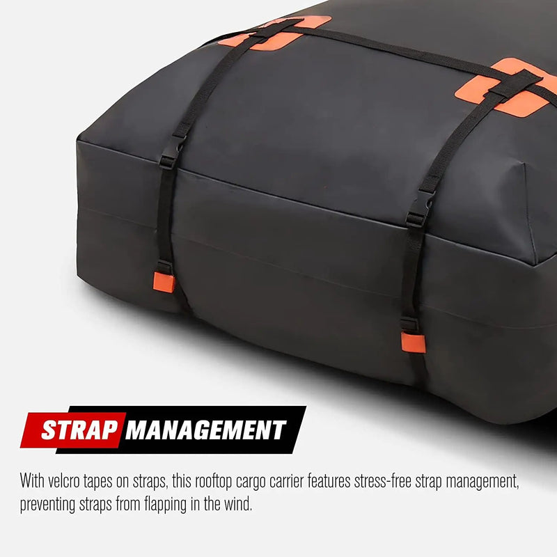 Waterproof Roof Top Rack Bag Cargo Carrier Car Luggage Storage Outdoor by salelink.co.nz
