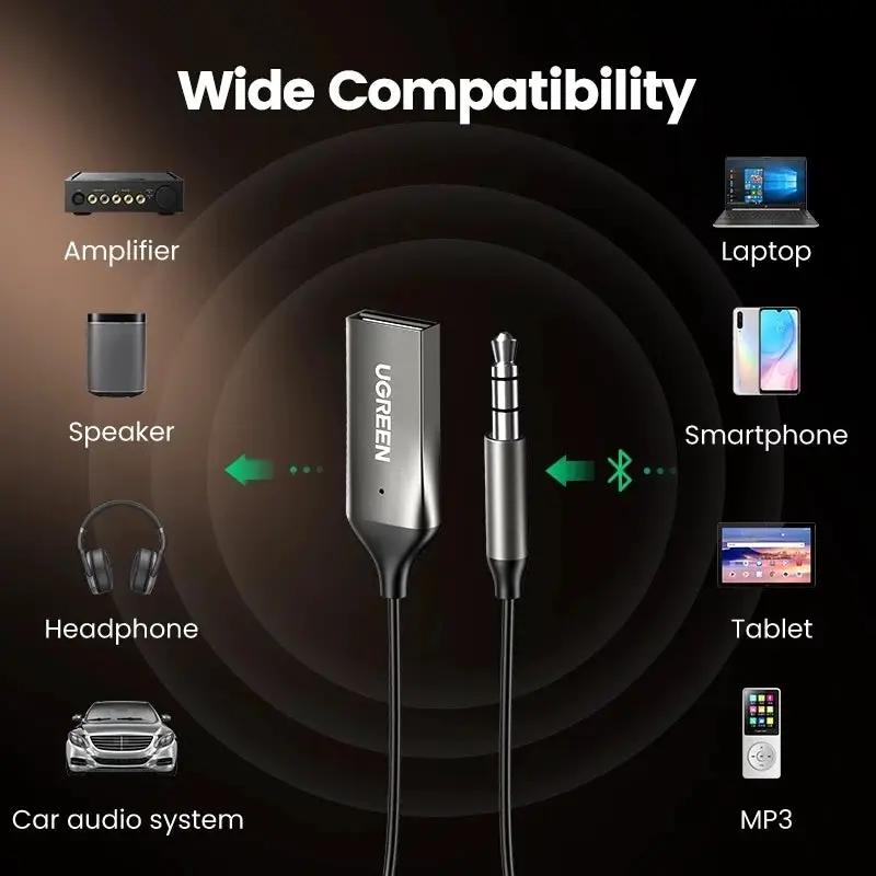 UGREEN Car Bluetooth Receiver by salelink.co.nz