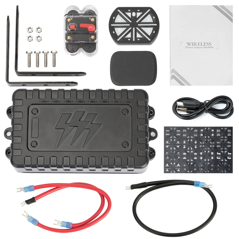 8 Gang LED Switch Panel Kit by salelink.co.nz