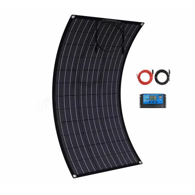 120W Flexible Solar Panel +30A CONTROLLER+10M Cable by salelink.co.nz