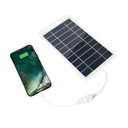 Solar Panel For Charging Devices - 2W/5V USB Output by 9eight5