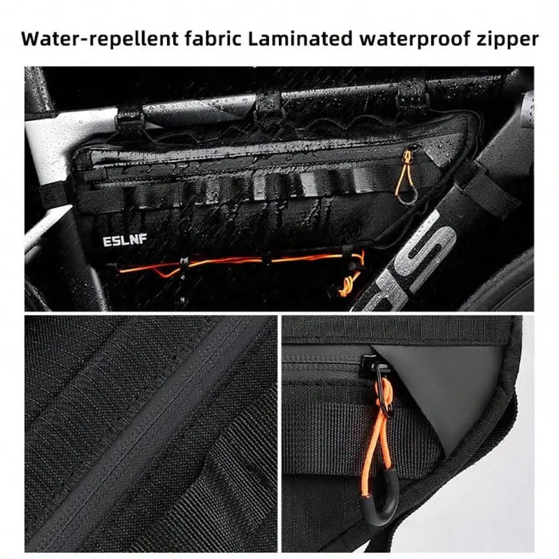Ecotrek Bike Triangle Frame Bag – Large Capacity Waterproof Cycling Bag QX12501 by ECOTREK