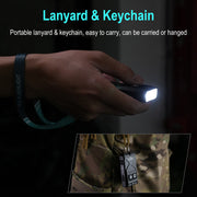 BORUIT EV15 Mini Light Rechargeable Torch EDC Work Lamp Keychain LED Flashlight by China Dropship