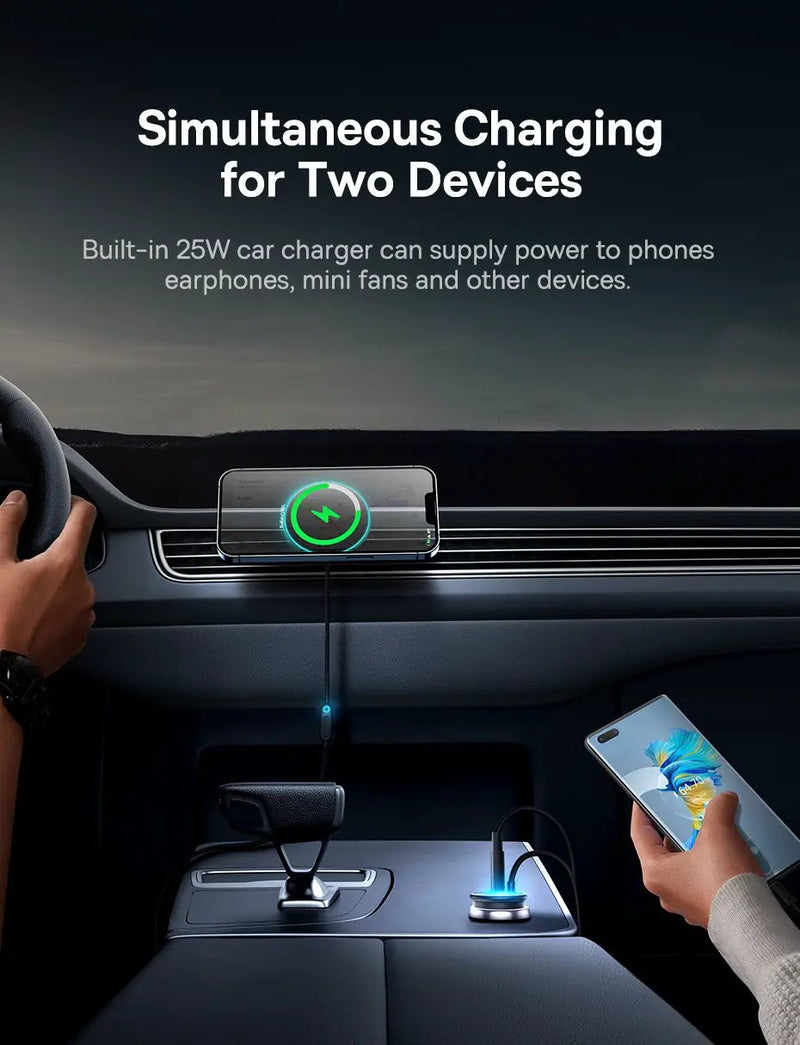 Wireless Fast Car Charger for iPhone by salelink.co.nz